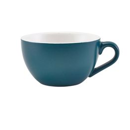 GenWare Porcelain Matt Teal Bowl Shaped Cup 17.5cl/ 6oz