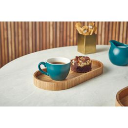 GenWare Porcelain Matt Teal Bowl Shaped Cup 9cl/ 3oz alternative