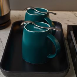 GenWare Porcelain Matt Teal Cosy Mug 35cl/ 12.3oz alternative