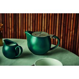 GenWare Porcelain Matt Teal Teapot with St/ St Lid &amp; Infuser 50cl/ 17.6oz alternative