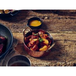 Mini Hammered Copper Plated Casserole Dish 12 x 3.5cm alternative