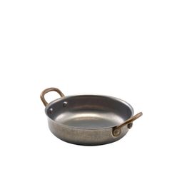 GenWare Vintage Steel Round Dish 13.5 x 3.75cm