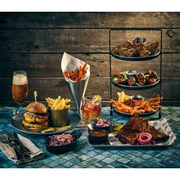 GenWare Vintage Steel Tray 37 x 26.5cm alternative