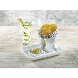 Galvanised Steel Serving Bucket 8.5cm Dia alternative