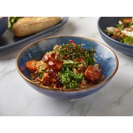 Terra Porcelain Aqua Blue Noodle Bowl 20.2cm alternative