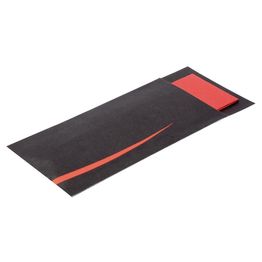 Europochette Bari Black Cutlery Pouch with Red Napkin