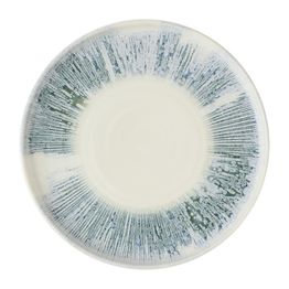 Churchill Lyra Blue Walled Plates 260mm