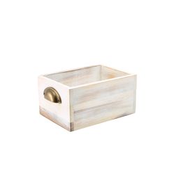 GenWare White Wash Acacia Wood Display Drawer 21.5 x 15 x 11cm
