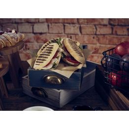 Genware White Wash Acacia Wood Display Drawer GN 1/3 alternative