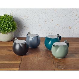 GenWare Porcelain Matt Sage Teapot with St/St Lid &amp; Infuser 50cl/ 17.6oz alternative