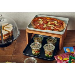 Black Copenhagen Melamine GN 1/2 Platter 32.5 x 26.5 x 3.5cm alternative