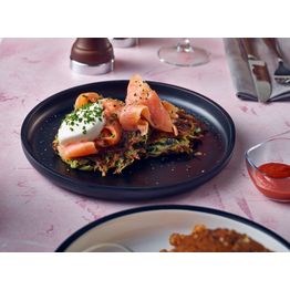 Black Copenhagen Round Melamine Plate 17cm alternative