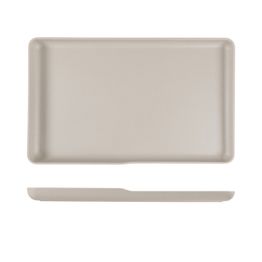 Sand Brown Copenhagen Melamine GN 1/1 Platter 53 x 32.5 x 3.5cm