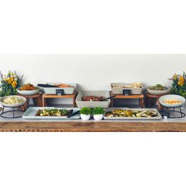 Sand Brown Copenhagen Melamine GN 1/2 Deep Dish 32.5 x 26.5 x 8cm alternative