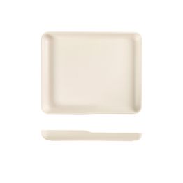 White Copenhagen Melamine GN 1/2 Platter 32.5 x 26.5 x 3.5cm