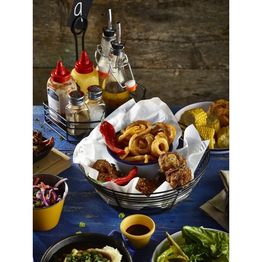 Wire Basket Round 25.5 x 8cm alternative