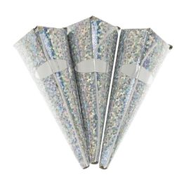 Swantex Silver Holographic Cone Party Poppers