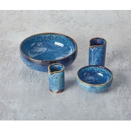 Terra Porcelain Aqua Blue Straight Sided Jug 5cl/ 1.75oz alternative