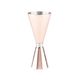 DPS Barware 25/50ml Slim Jigger with Band Copper
