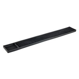 DPS Barware Black Bar Mat 3 ½ x 24”