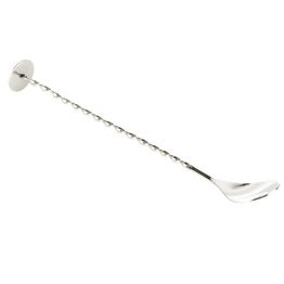 DPS Barware Classic Twisted Bar Spoon with Disc 11"