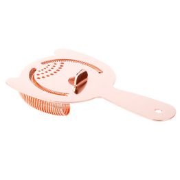 DPS Barware Copper Premium Two Ear Strainer 150x95x32mm