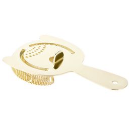 DPS Barware Gold Premium Two Ear Strainer 150x95x32mm