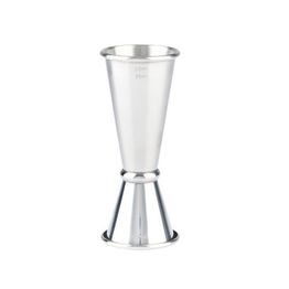 DPS Barware Stainless Steel 25ml 50ml Banded Jigger