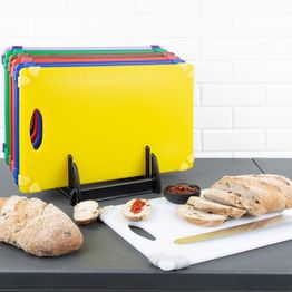 Hygiplas Antibacterial 7-Piece Chopping Board Set 458x306x12mm alternative