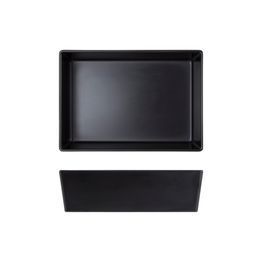 Black Tokyo Melamine Salad Box 20.5 x 14.5 x 6cm