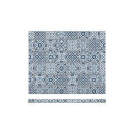 Blue Marrakesh Melamine GN 1/2 Slab 32.5 x 26.5cm