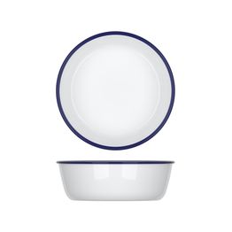 Enamel Melamine Athens Bowl 22.5 x 7.5cm