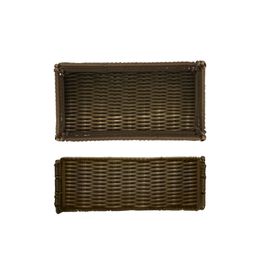 Foldable Polywicker GN 1/3 Basket 32.5 x 17.6 x 10cm