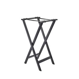 GenWare Black Wooden Tray Stand