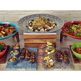 Grey Marrakesh Melamine GN 1/1 Slab 53 x 32.5cm alternative