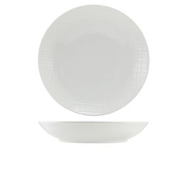 Incise Porcelain Lavara Coupe Bowl 25.5cm