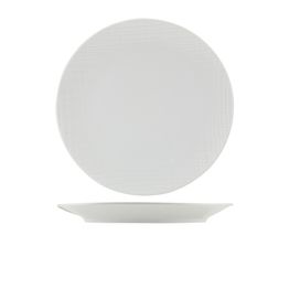 Incise Porcelain Lavara Coupe Plate 28cm