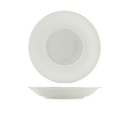 Incise Porcelain Lucine Deep Winged Plate 26cm