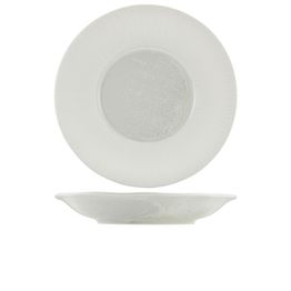 Incise Porcelain Lucine Deep Winged Plate 30cm