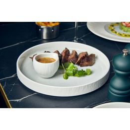 Incise Porcelain Lucine Presentation Plate 25cm alternative