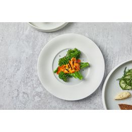 Incise Porcelain Lustre Winged Plate 23cm alternative