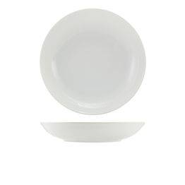 Incise Porcelain Solara Coupe Bowl 23cm