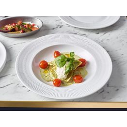 Incise Porcelain Solara Winged Pasta Bowl 28.5cm alternative