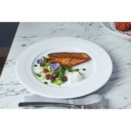 Incise Porcelain Solara Winged Plate 27cm alternative