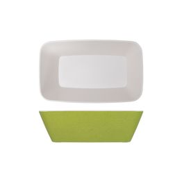 Lime Green Seville Melamine GN 1/4 Deep Dish 26.5 x 16.2 x 8cm