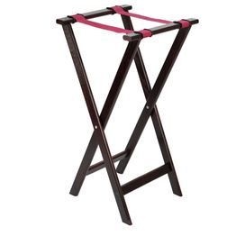 Mahogany Tray Stand 33"/ 840mm High 16.5"/ 420mm Wide