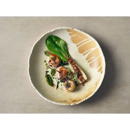 Roko Porcelain Sand Coupe Bowl 25cm alternative