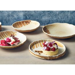 Roko Porcelain Sand Presentation Plate 21cm alternative
