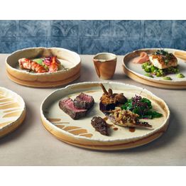 Roko Porcelain Sand Presentation Plate 28cm alternative