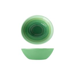 Shoots Green Atlantis Melamine Oval Bowl 23 x 20.5 x 7.5cm
